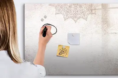 Magnetisk tavla med penna dekorativt mönster