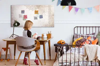 Magnetisk tavla med penna dekorativt mönster