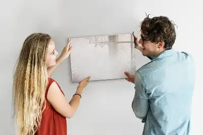 Magnetisk tavla med penna dekorativt mönster