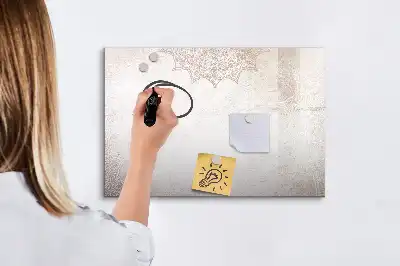 Magnetisk tavla med penna dekorativt mönster