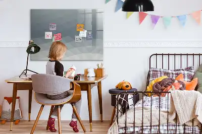 Magnetisk tavla med penna vågmönster