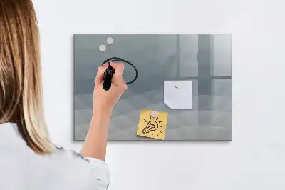 Magnetisk tavla med penna vågmönster