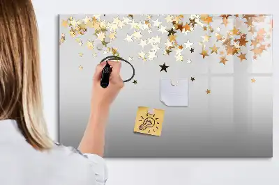 Magnetisk tavla med penna stjärnmönster