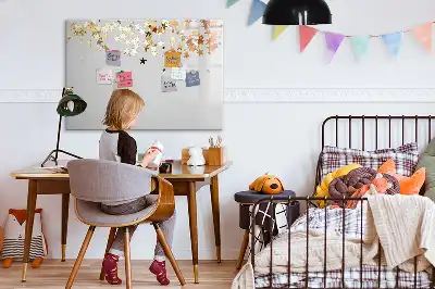 Magnetisk tavla med penna stjärnmönster