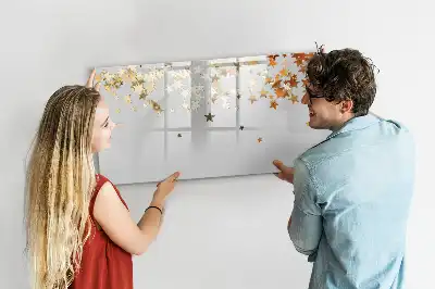 Magnetisk tavla med penna stjärnmönster
