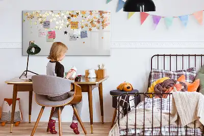 Magnetisk tavla med penna stjärnmönster