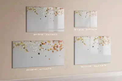 Magnetisk tavla med penna stjärnmönster