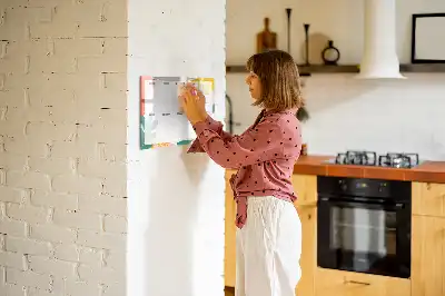 Magnetisk rittavla enkel veckoplanerare