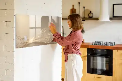 Magnetisk tavla med penna abstrakt ljusmotiv