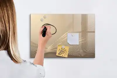 Magnetisk tavla med penna abstrakt ljusmotiv