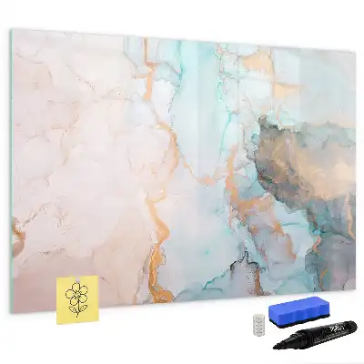 Magnetisk tavla med penna abstrakt motiv