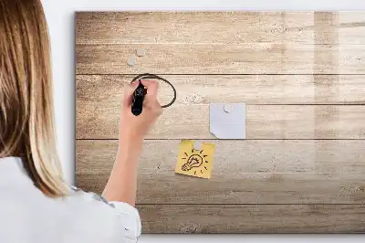 Magnetisk tavla med penna i träutförande