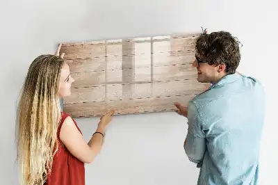 Magnetisk tavla med penna i träutförande