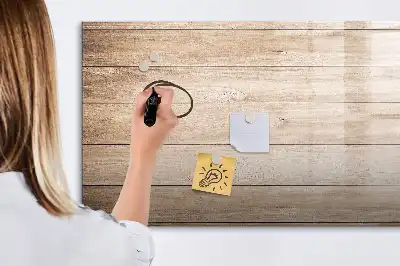 Magnetisk tavla med penna i träutförande
