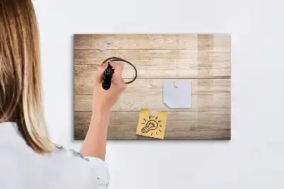 Magnetisk tavla med penna i träutförande