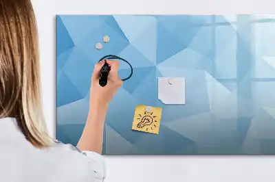 Magnetisk tavla med penna triangelabstraktion