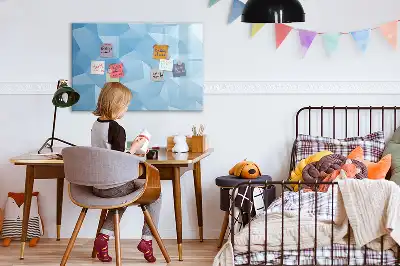 Magnetisk tavla med penna triangelabstraktion