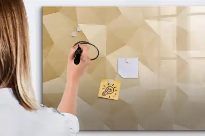 Magnetisk rittavla triangelabstraktion