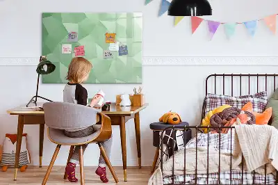 Magnetisk tavla med penna triangelabstraktion