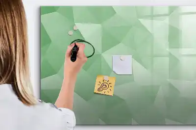 Magnetisk tavla med penna triangelabstraktion