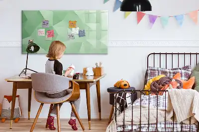 Magnetisk tavla med penna triangelabstraktion