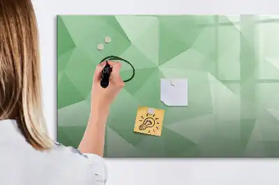Magnetisk tavla med penna triangelabstraktion
