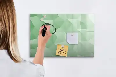 Magnetisk tavla med penna triangelabstraktion