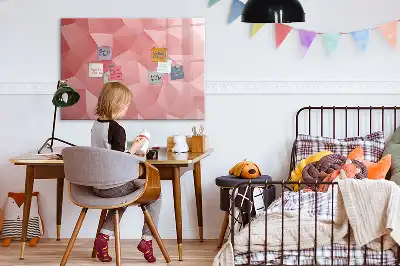 Magnetisk rittavla i triangelabstrakt mönster