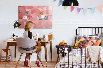 Magnetisk rittavla i triangelabstrakt mönster