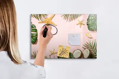 Magnetisk rittavla i utförande Sommarkänsla