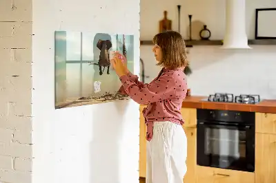 Magnetisk rittavla med elefant på trädet-motiv