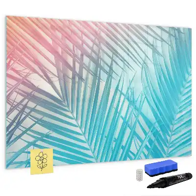 Magnetisk rittavla med motiv av tropisk palm