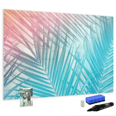 Magnetisk rittavla med motiv av tropisk palm