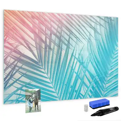 Magnetisk rittavla med motiv av tropisk palm