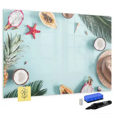 Magnetisk rittavla sommarkomposition