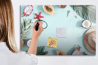 Magnetisk rittavla sommarkomposition