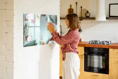 Magnetisk rittavla sommarkomposition