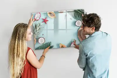 Magnetisk rittavla sommarkomposition