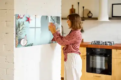 Magnetisk rittavla sommarkomposition