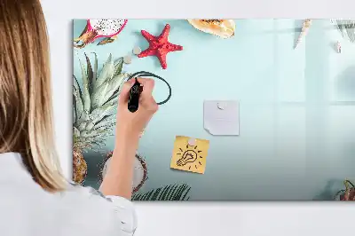 Magnetisk rittavla sommarkomposition