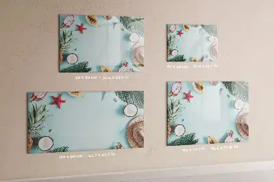 Magnetisk rittavla sommarkomposition
