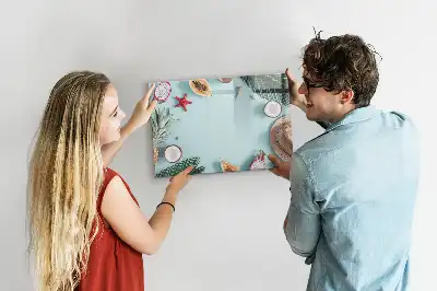 Magnetisk rittavla sommarkomposition