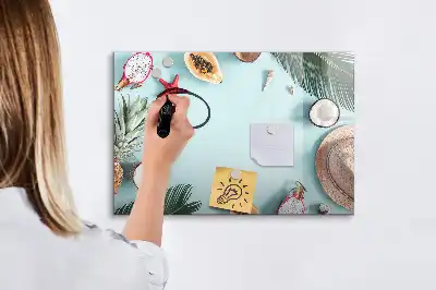 Magnetisk rittavla sommarkomposition