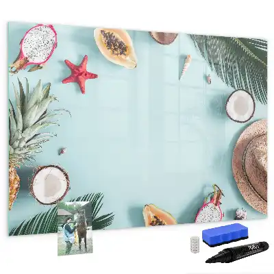 Magnetisk rittavla sommarkomposition