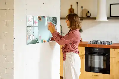 Magnetisk rittavla sommarkomposition