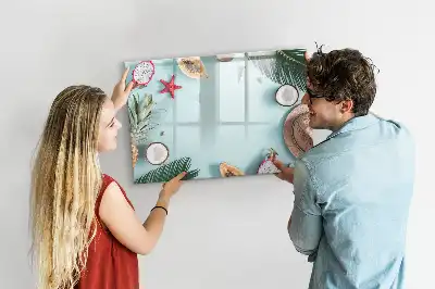 Magnetisk rittavla sommarkomposition