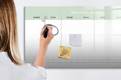 Veckoplanerare magnetisk rittavla
