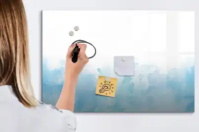 Magnetisk rittavla med målade stänk