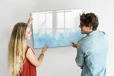 Magnetisk rittavla med målade stänk