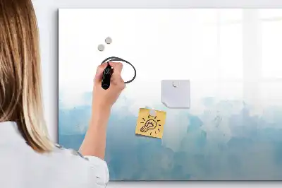 Magnetisk rittavla med målade stänk